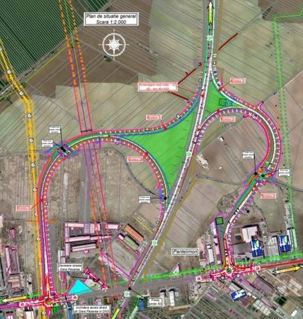 Licitație Nodul Rutier Pantelimon A0 Nord: ofere până 12 octombrie