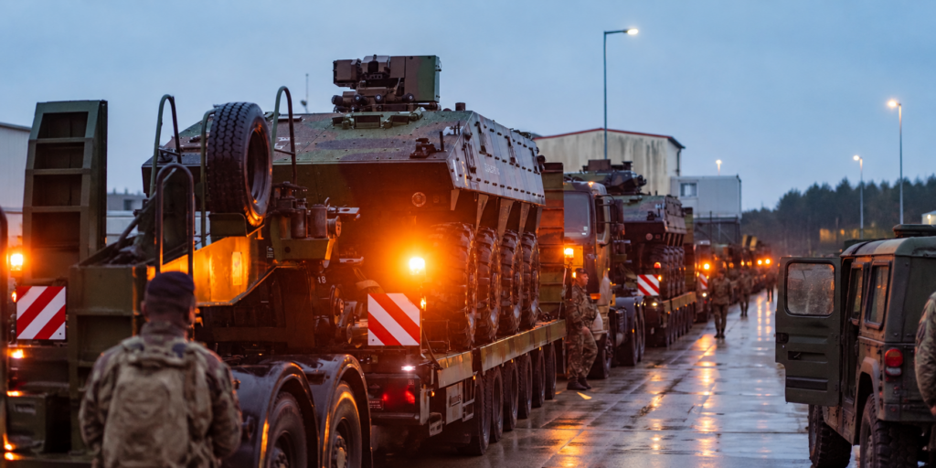 Germania, Polonia și România: amenințare și atac cu arme nenucleare