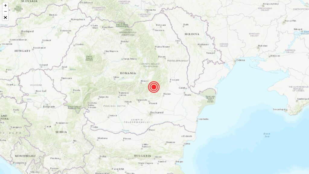 Cutremur în România, luni dimineață | Ce magnitudine a avut seismul produs în Vrancea