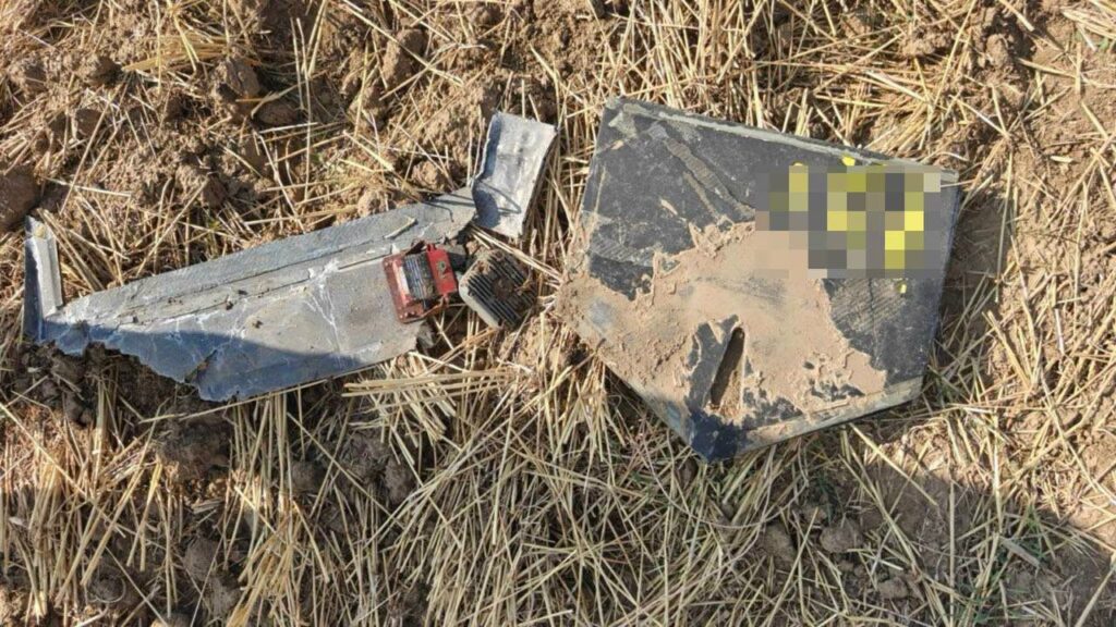 Dronă cu bile metalice zburând deasupra României amplifică distrugerea