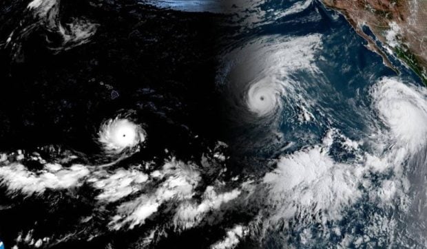 Trei cicloane s-au format simultan în Pacific, unul a ajuns la categoria 5. El Nino ar putea bate recordul istoric