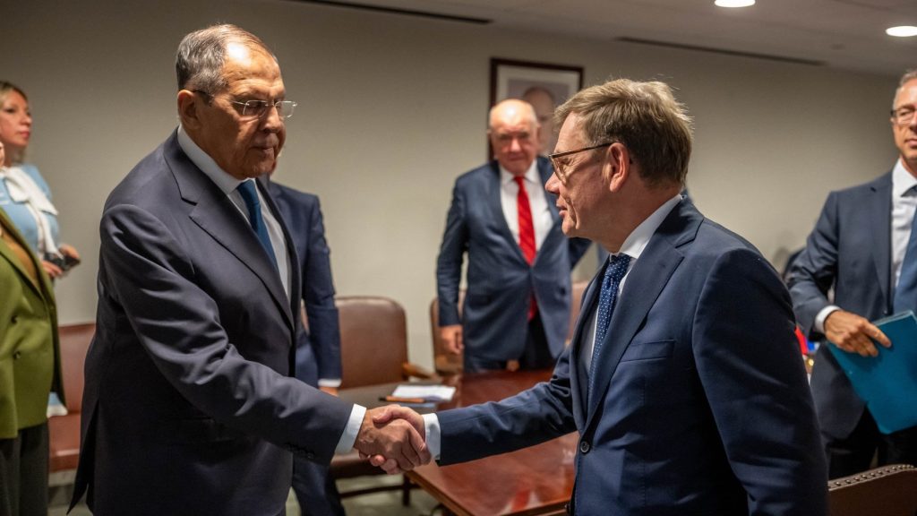 Miniștrii rus și german de externe s-au întâlnit pentru prima dată de la declanșarea războiului la scară largă din Ucraina