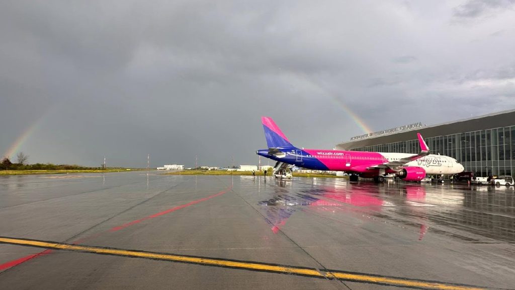 Wizz Air anulează 5 zboruri din Craiova în octombrie.