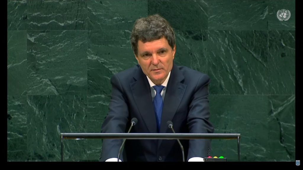 Nicușor Dan la ONU New York: manipularea
