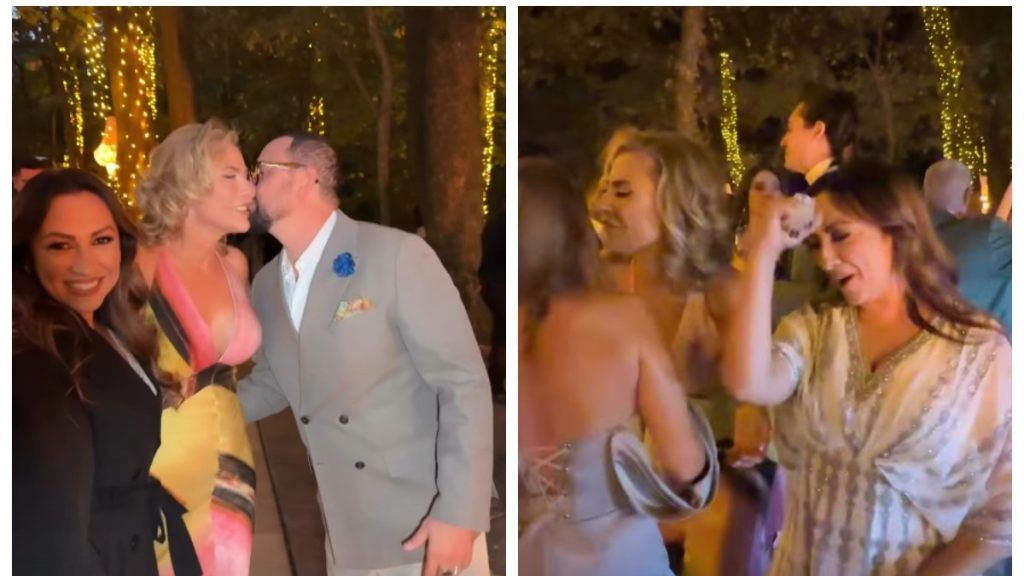 Andra și Cătălin Măruță strălucesc la nunta Sarei, fiica Adinei Buzatu