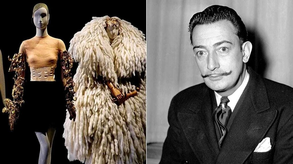 De la pantoful pe cap la Dior: legătura dintre Dalí și modă