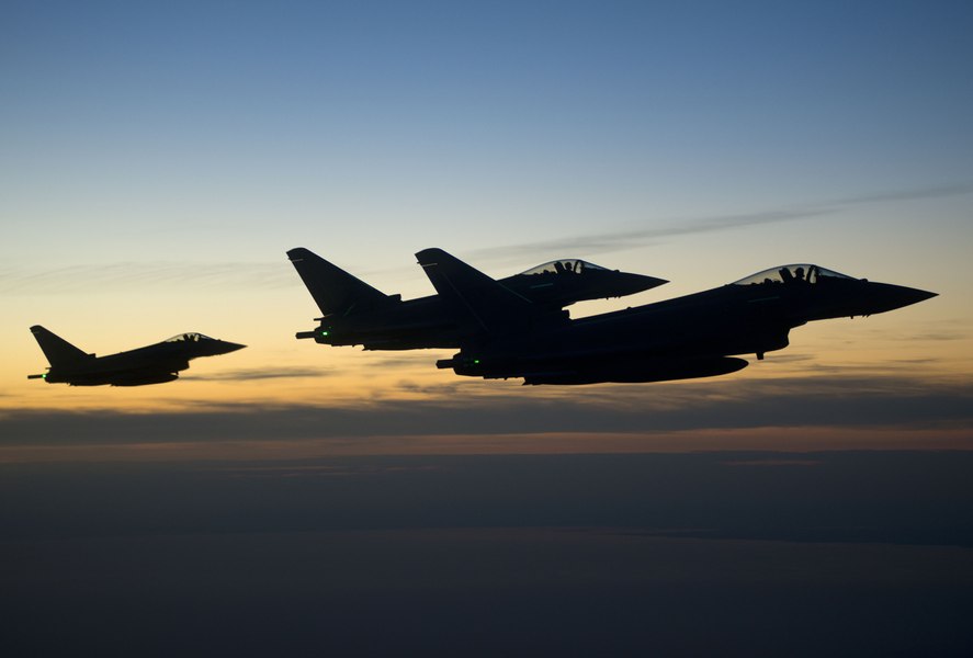 Germania desfășoară avioane Eurofighter în Letonia pentru protejarea spațiului aerian înaintea alegerilor