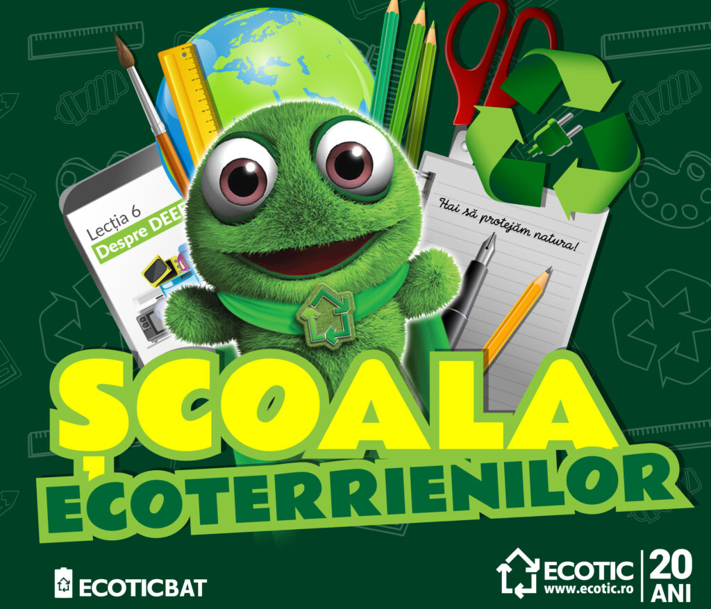 ECOTIC deschide înscrieri în programul național „Școala Ecoterrienilor”