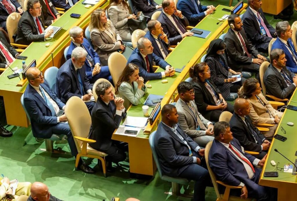 Nicușor Dan, mesaj din prima zi la Adunarea Generală a ONU: Pacea și cooperarea dintre națiuni sunt esențiale
