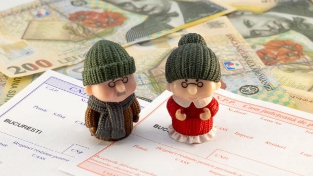 Pensiile din România: diferențe de până la 85% și județele fruntașe