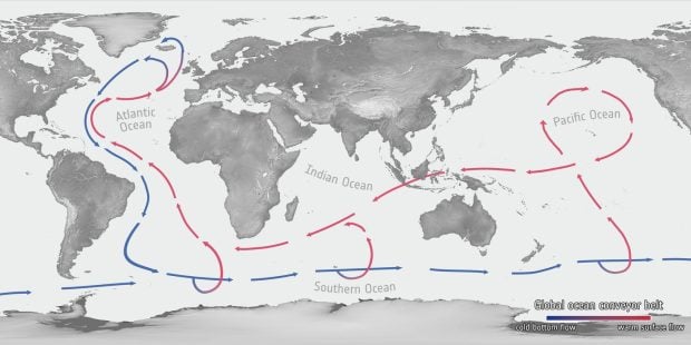 Curenții oceanici uriași riscă colaps, amenințând SUA și Europa