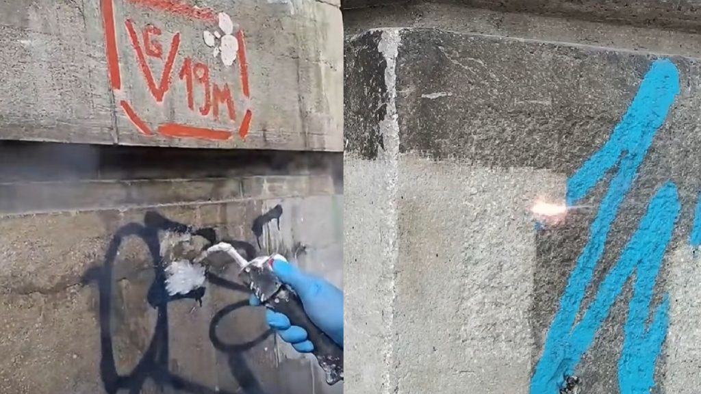 Cum scapă clădirile din București de graffiti: Autoritățile testează patru metode pentru îndepărtarea mâzgălelilor