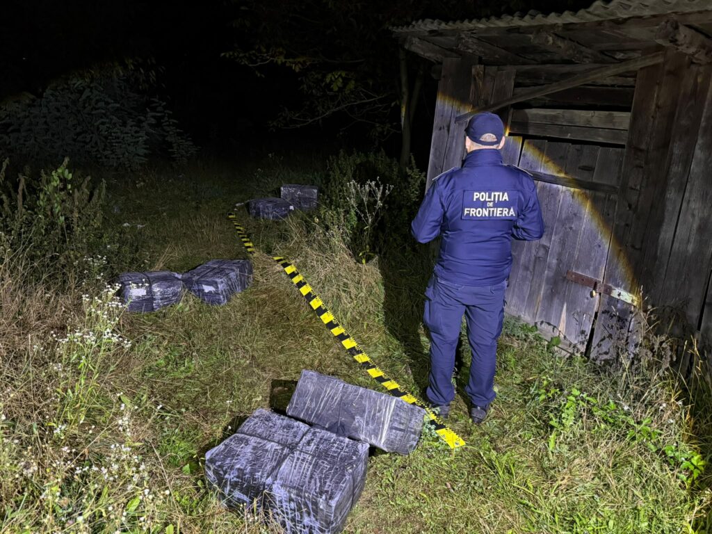 Traficanți de țigări la frontiera cu Ucraina: focuri de avertisment