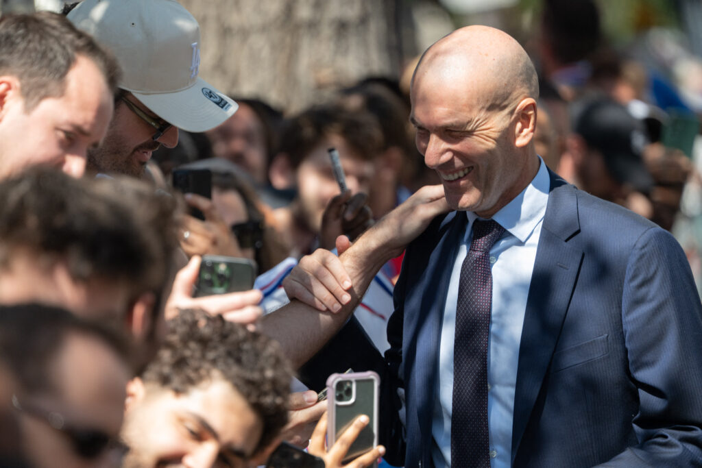 Record de audiență la debutul lui Zinédine Zidane pe banca Franței