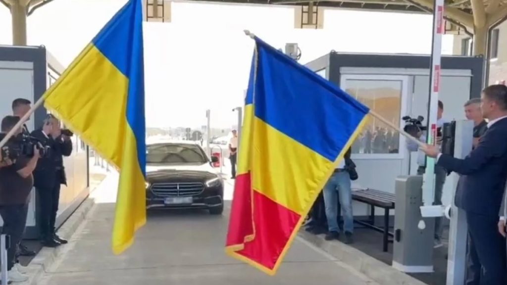 Noul pod Maramureș-Transcarpatia deschide legătură România-Ucrainea