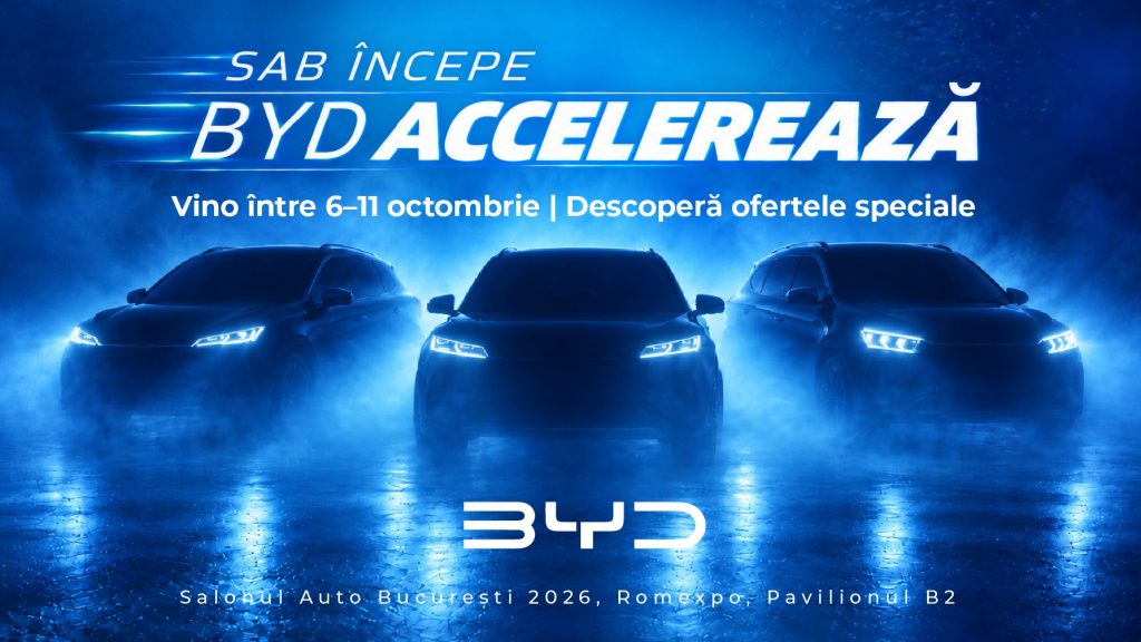 BYD vine la Salonul Auto București cu cea mai bună ofertă de până acum pentru Sealion 5, de la lansarea în România