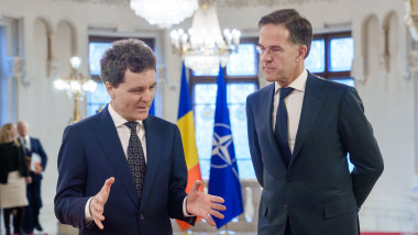 Nicuşor Dan şi premierul bulgar se întâlnesc astăzi cu Mark Rutte pentru a discuta despre securitatea la Marea Neagră