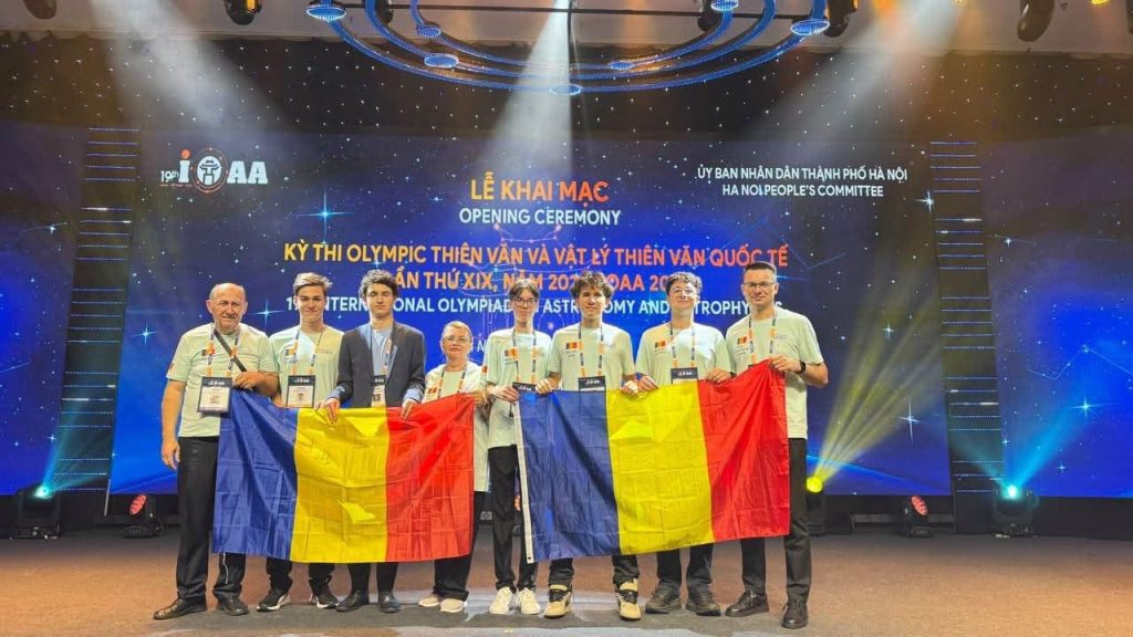 România a obținut trei medalii de aur și două de argint la Olimpiada Internațională de Astronomie și Astrofizică 2026
