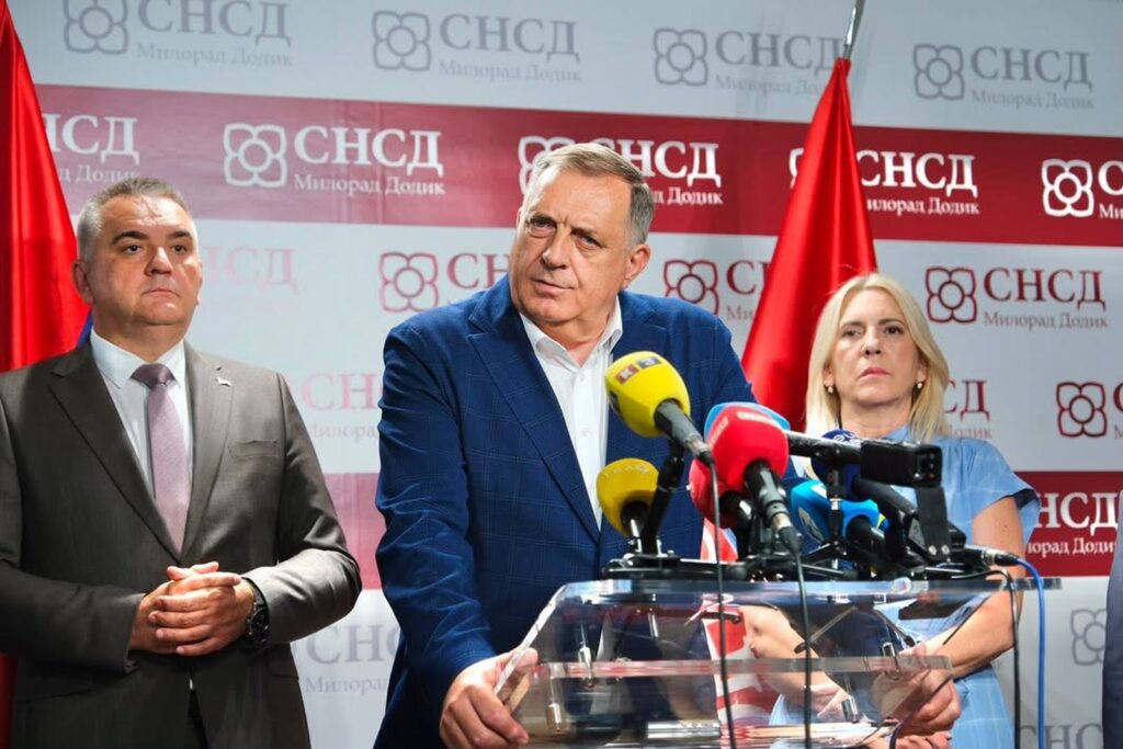 Un naționalist pro-rus anunță victoria partidului său în alegerile din Bosnia. El i-a mulțumit lui Vladimir Putin