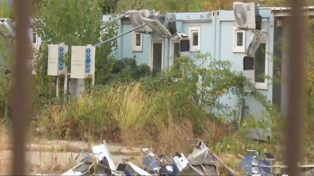 Spitalul modular din Pipera, în valoare de 5 milioane de euro, furat la bucată. Au dispărut aproape toate aparatele de aer condiționat